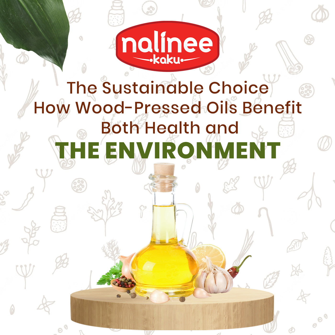 The Sustainable Choice: How Wood-Pressed Oils Benefit Both Health and the Environment