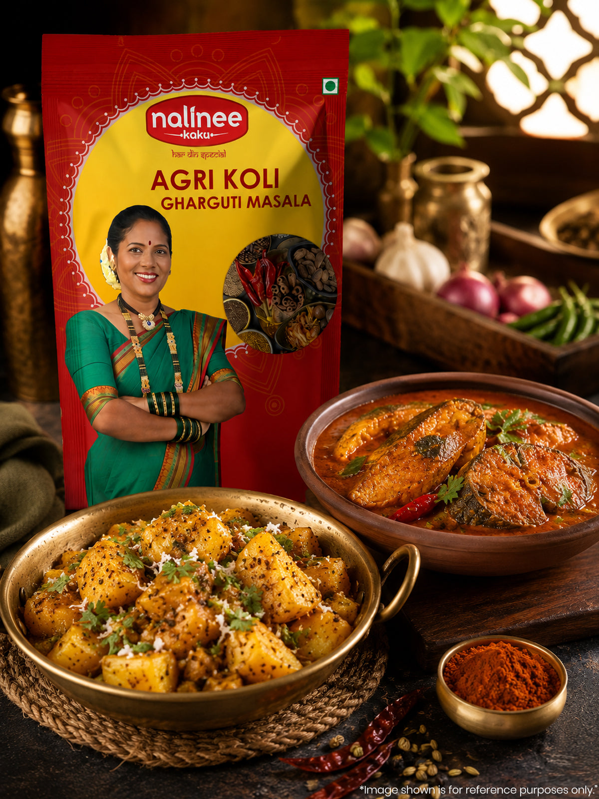 Gharguti Agri Koli Masala (200 Grams)