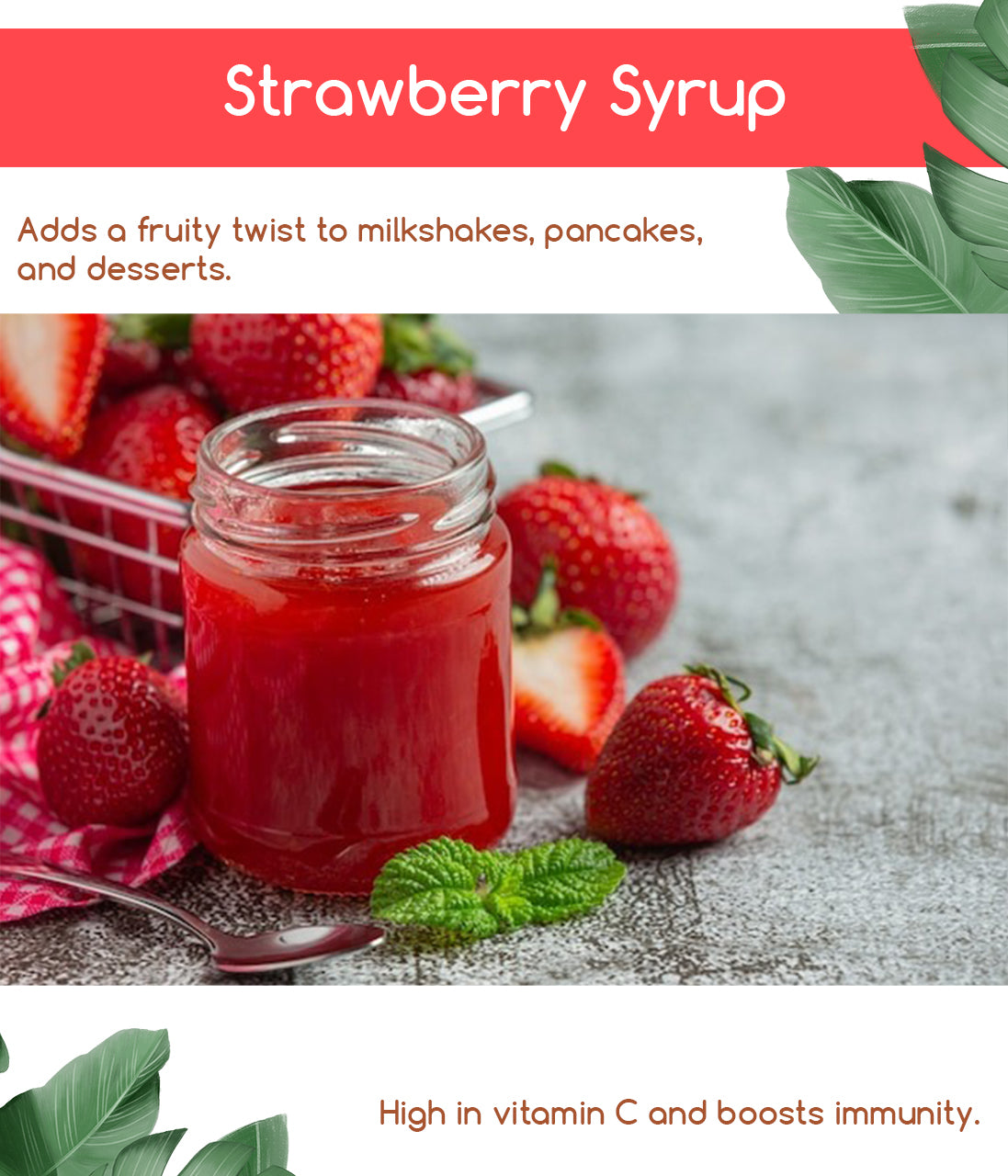 Home-Made Strawberry Syrup