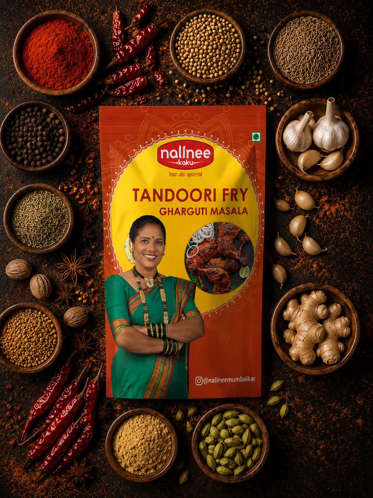 Gharguti Tandoori - Fry Masala (1 Kg)