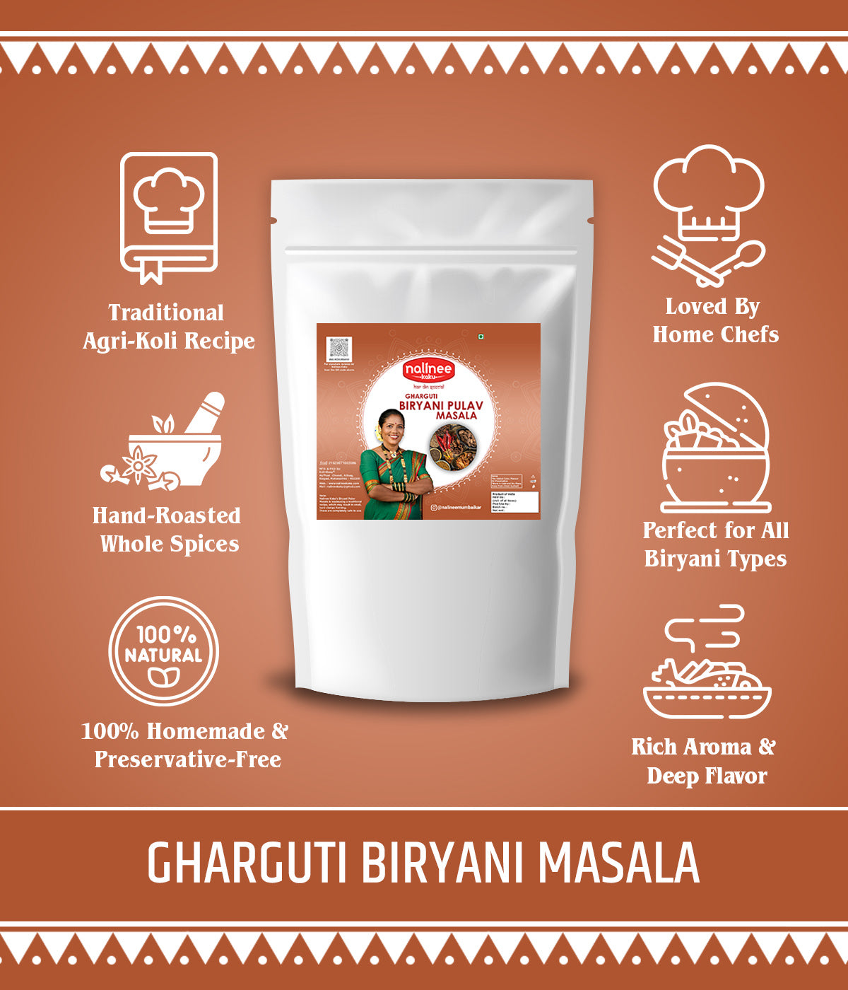 Gharguti Biryani Masala (1 Kg)
