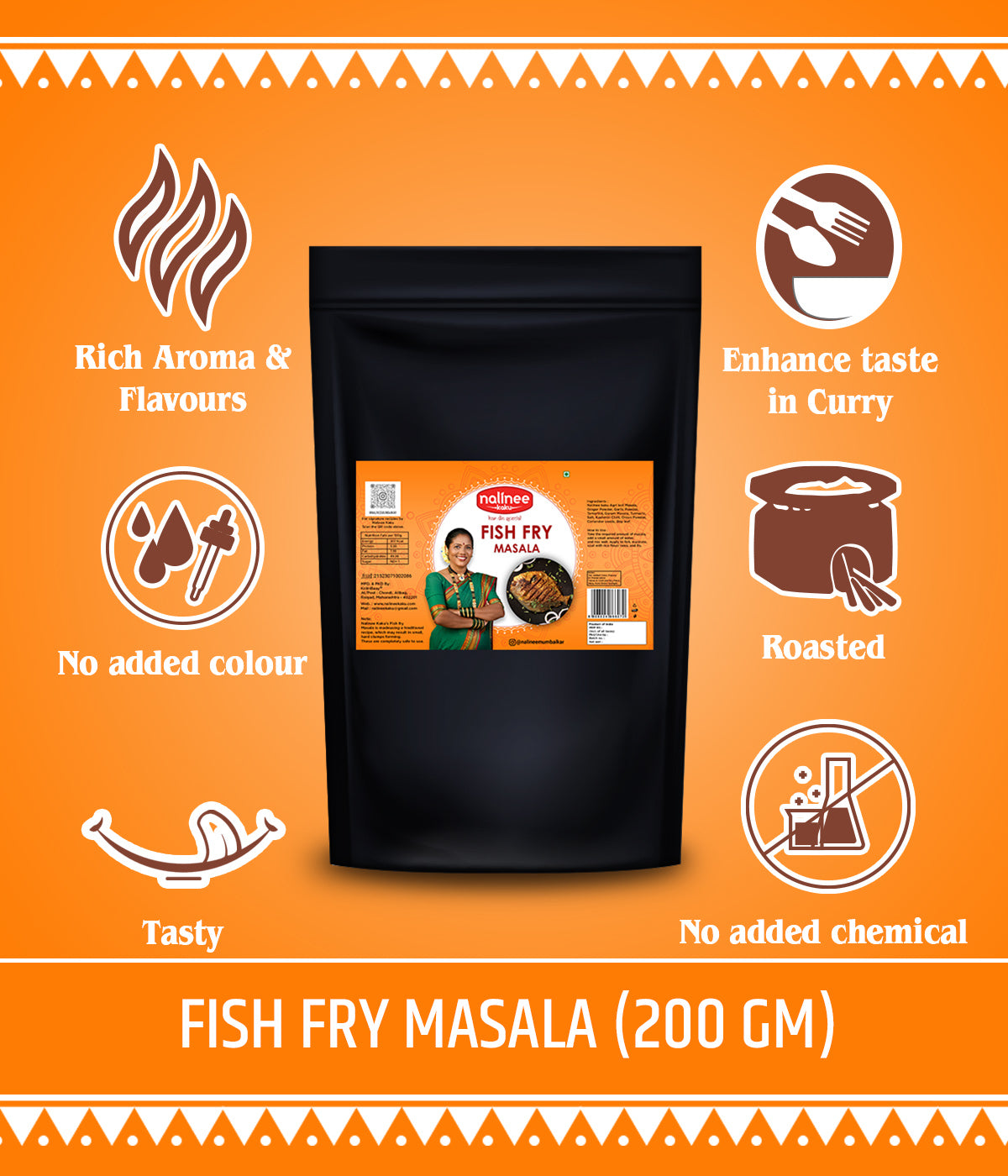 Fish Fry Masala (200 Grams)