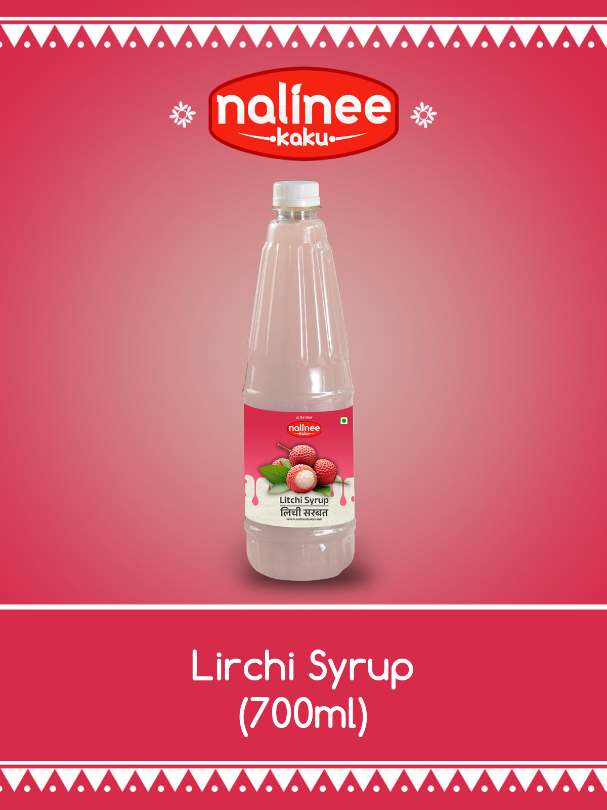 Home-Made Litchi Syrup (700ml)