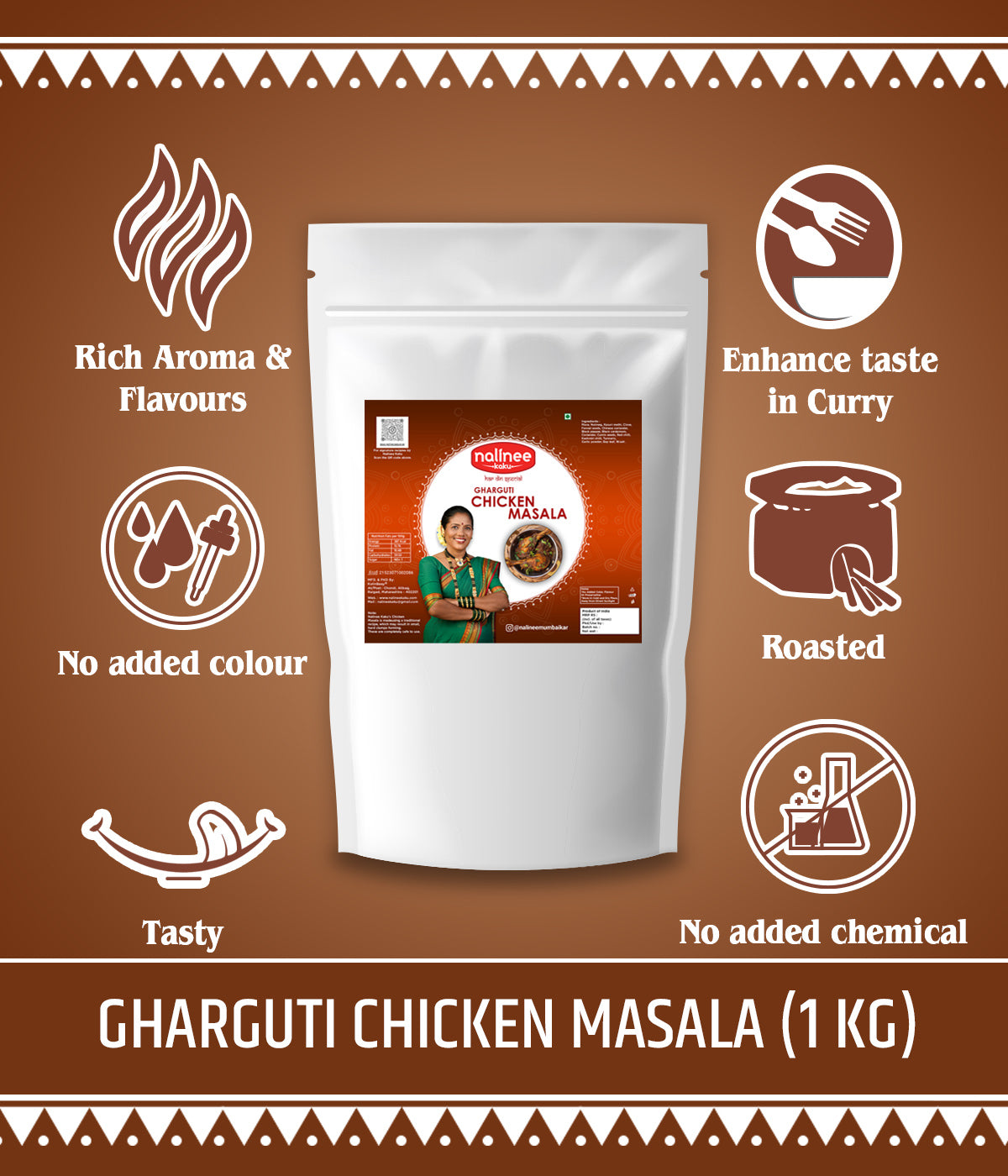 Gharguti Chicken Masala (1 Kg)