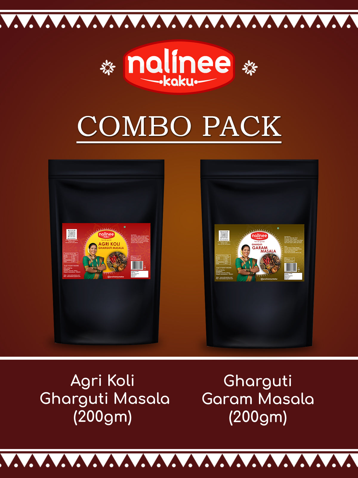 Agri Koli Masala & Garam Masala Combo (200gms)