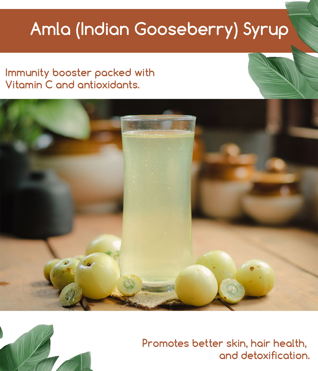 Home-Made Amla Syrup (1 Ltr)