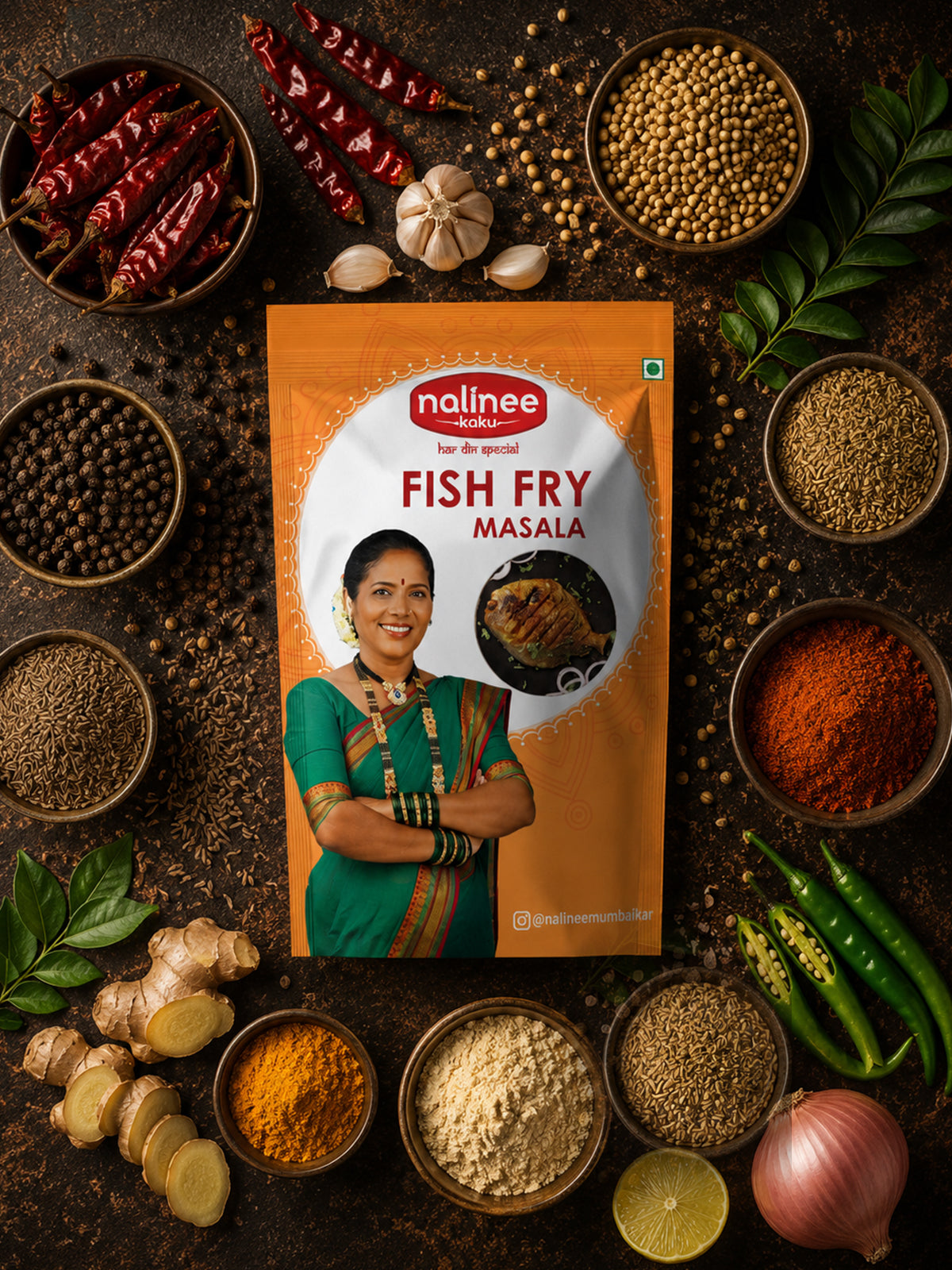 Gharguti Fish Fry Masala