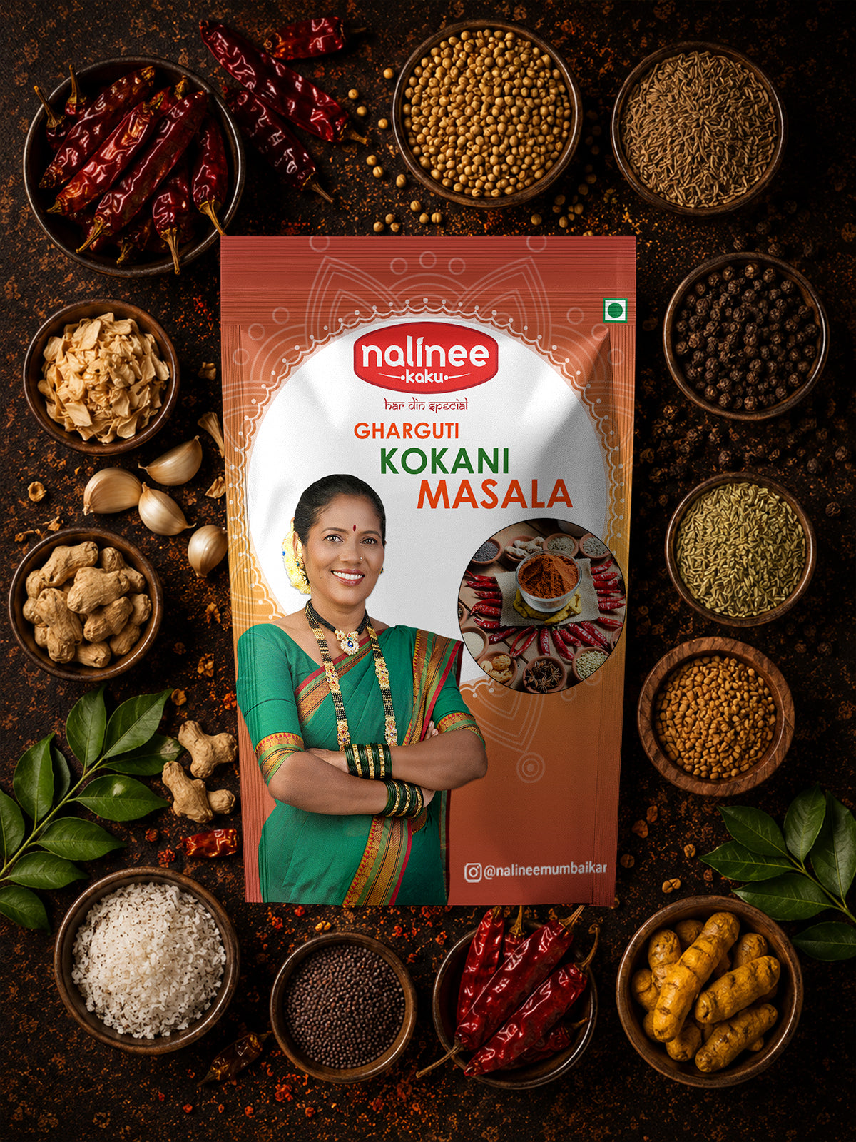Gharguti Kokani Masala (200 gms)