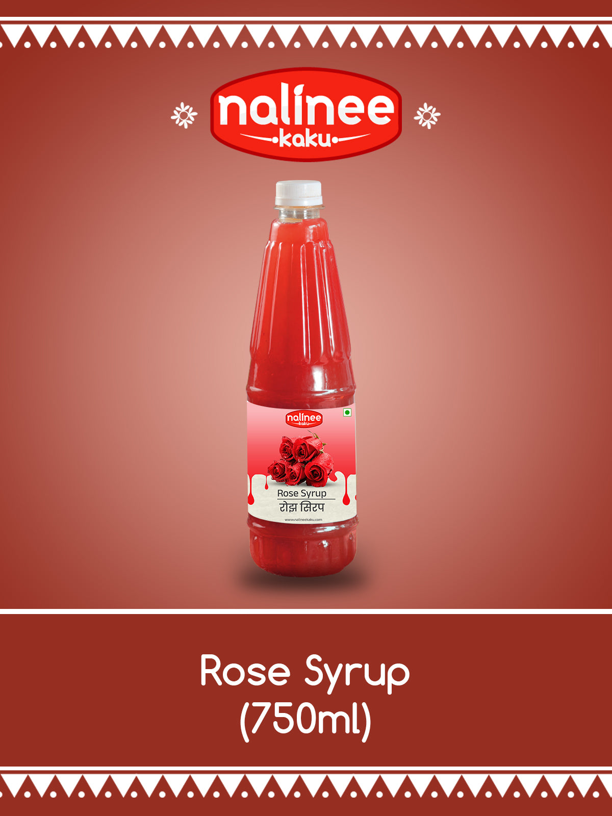 Rose Syrup (750ml)